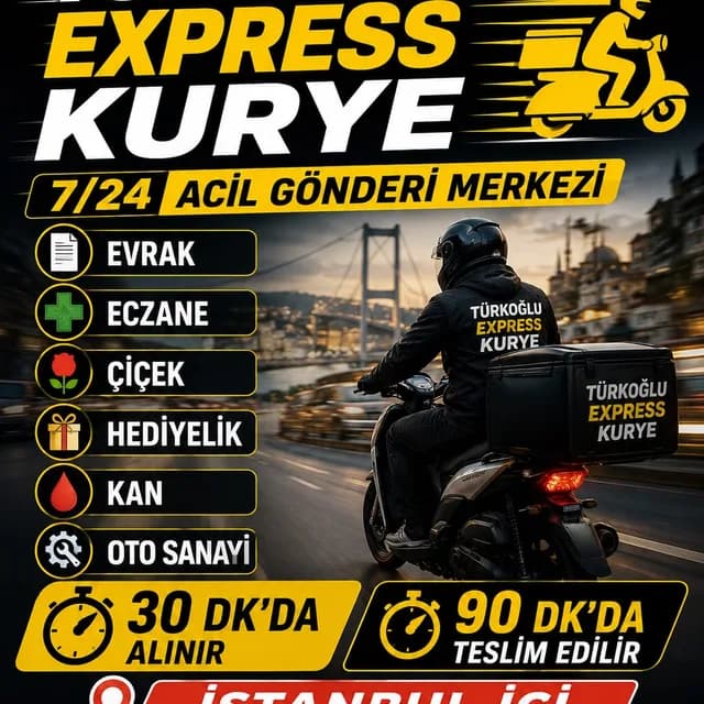 Türkoğlu Express kurye, Kurye ve teslimat