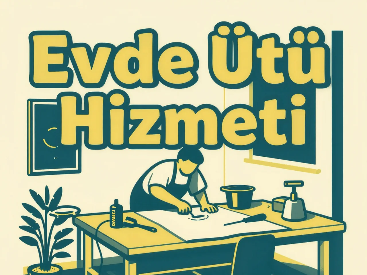 Mina Çamaşır & Ütü Evi, Evde Ütü Hizmeti