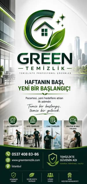 GREEN Temizlik Şirketleri, Temizlik hizmetleri