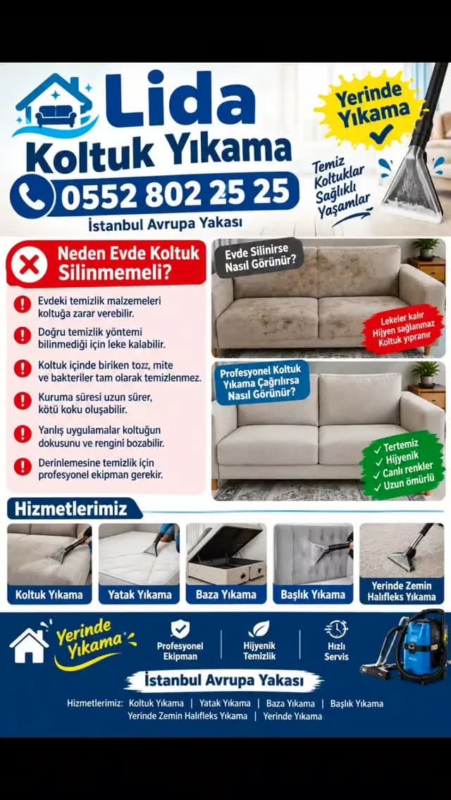Lida Koltuk Yıkama work sample 3