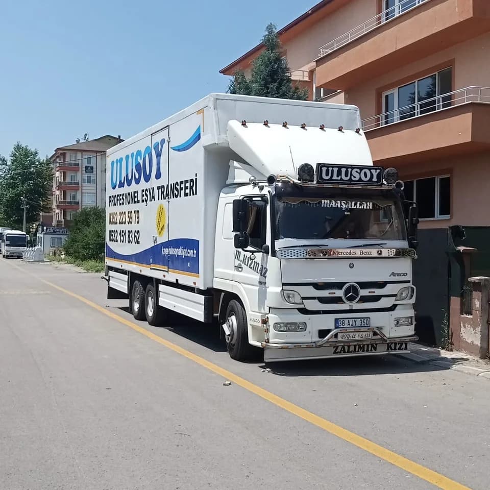 Ulusoy Nakliyat · Kayseri Asansörlü Ev Taşıma, Asansör Kiralama