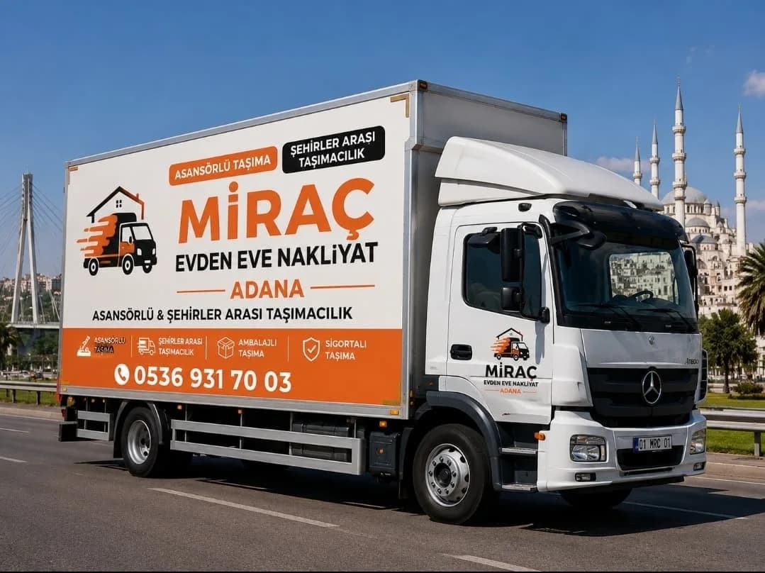 Miraç Evden Eve Nakliyat - Adana Asansörlü Şehirler Arası Taşımacılık, Lift Rental