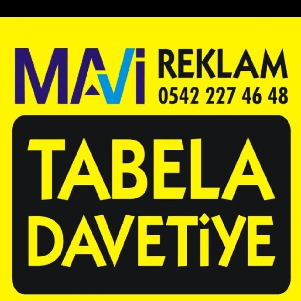 Mavi Batman Reklam Tabela, Cam Giydirme