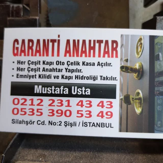 ŞİŞLİ çilingir mustafa usta / garanti Anahtar/ÇİLİNGİR, Steel Door Lock Replacement