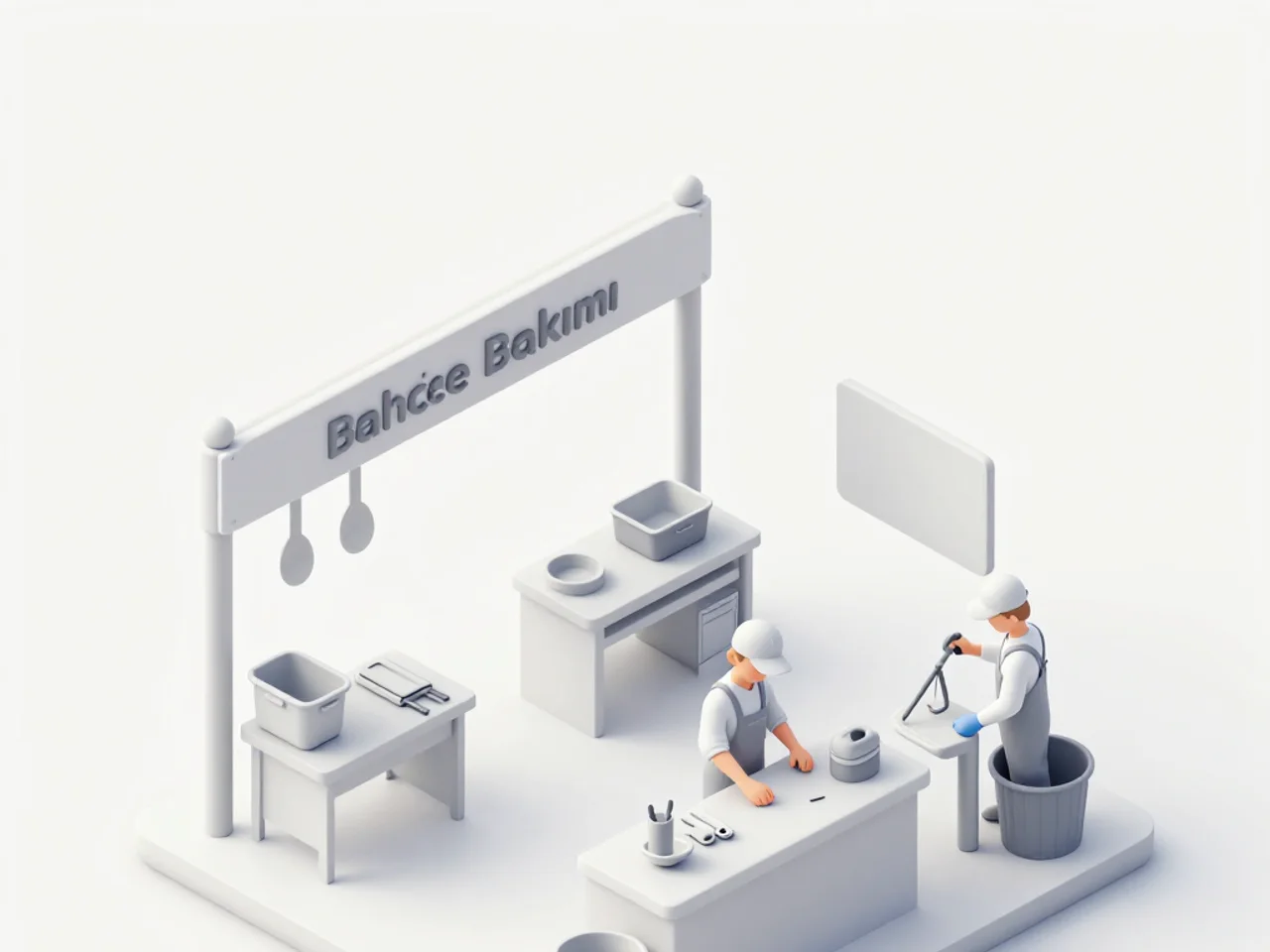 Bahar Bahçe, Bahçe Bakımı