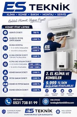 Es Teknik Kombi ve Klima Servisi work sample 3