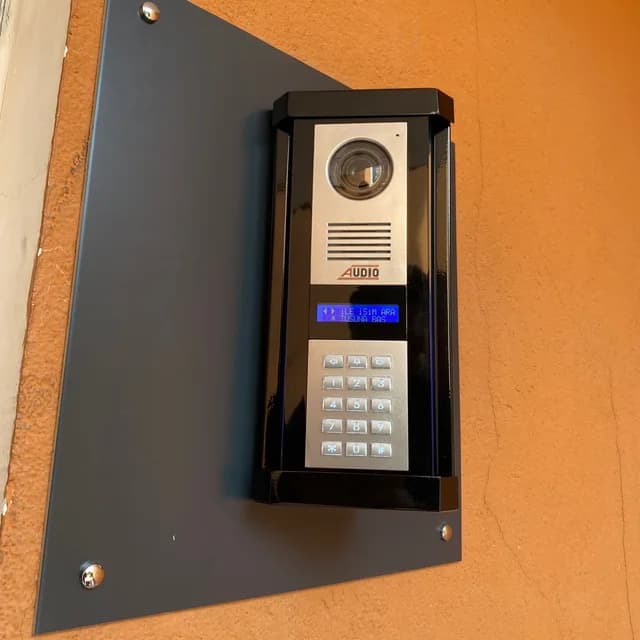 Öz Emka Görüntülü Diafon Netelsan Multitek Audio Güvenlik kamera Akıllı Ev Otomasyon, Intercom Systems