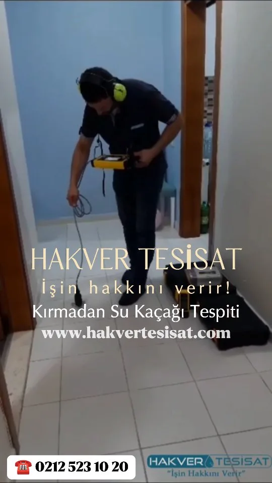 HAKVER Tesisat - Su Kaçağı Tespiti work sample 3
