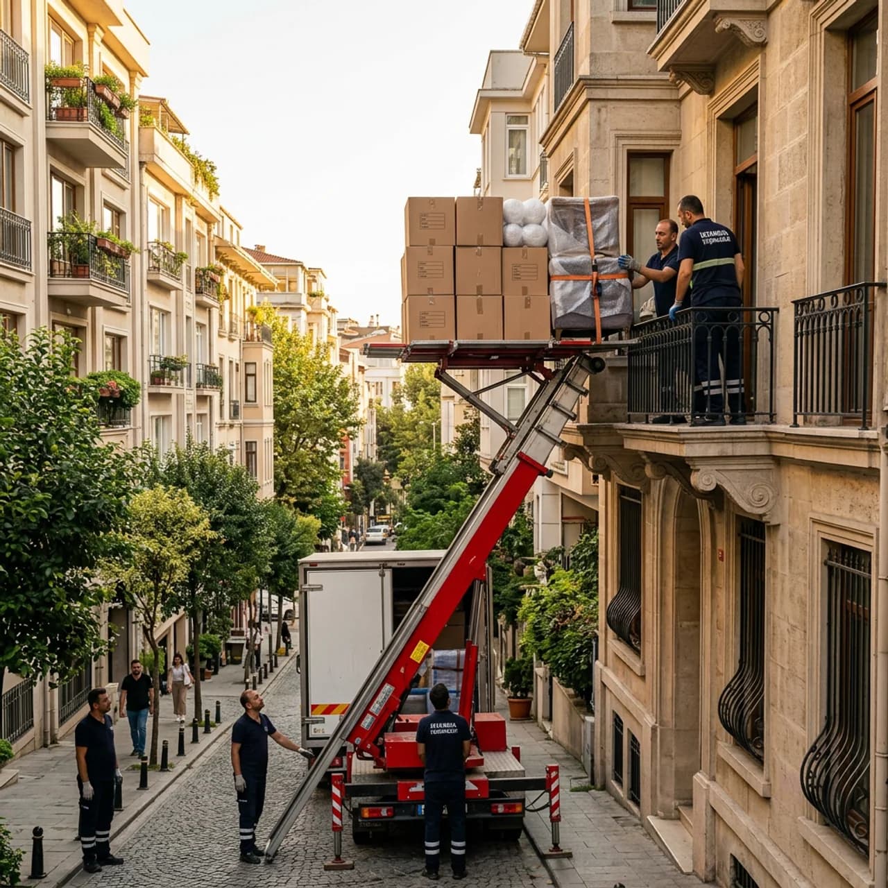 Etiler Nakliye - Evden Eve Nakliyat, Furniture Lift Rental