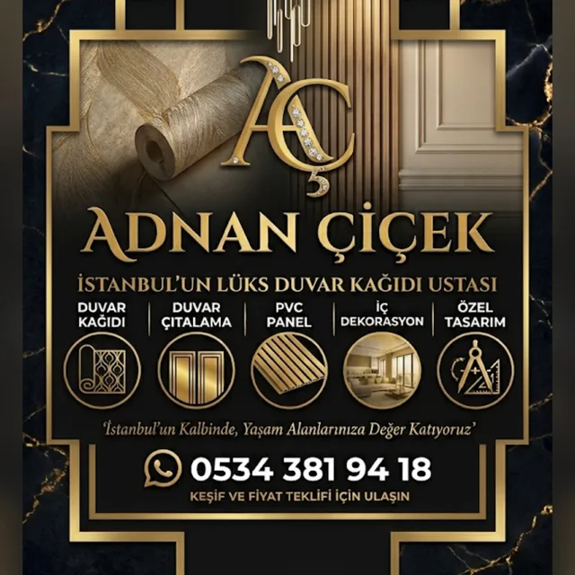 Duvar Kağıdı Ve Çitalama Ustası, Wall Panels