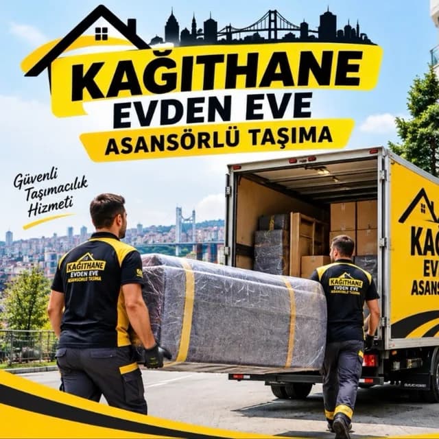Kağıthane Evden Eve Nakliyat Asansörlü Taşıma, Furniture Lift Rental