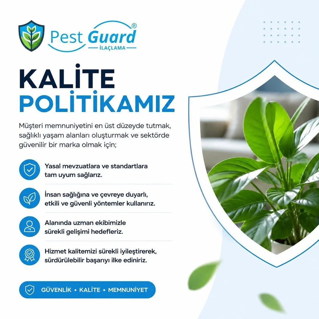 Pest Guard İlaçlama work sample 4