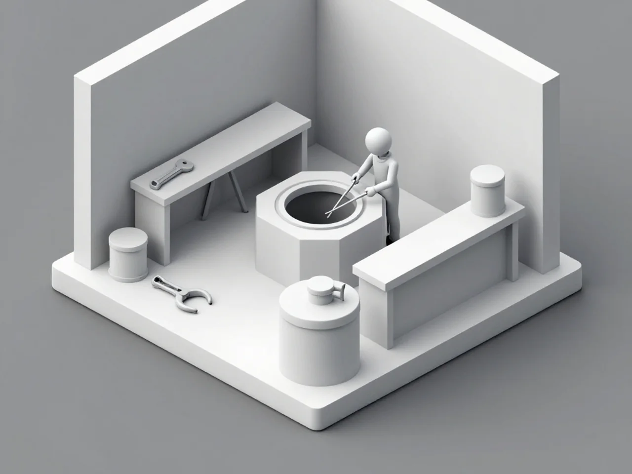 Bakırköy Tesisatçı & İstanbul, Concealed Cistern Mechanism Replacement